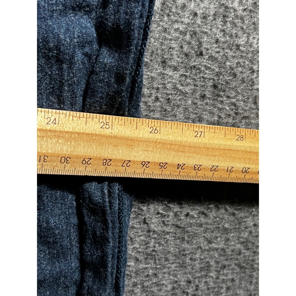 Polo Ralph Lauren Mens Custom Slim Fit T-Shirt Navy Blue Heather Slub Size Large - Picture 8 of 8